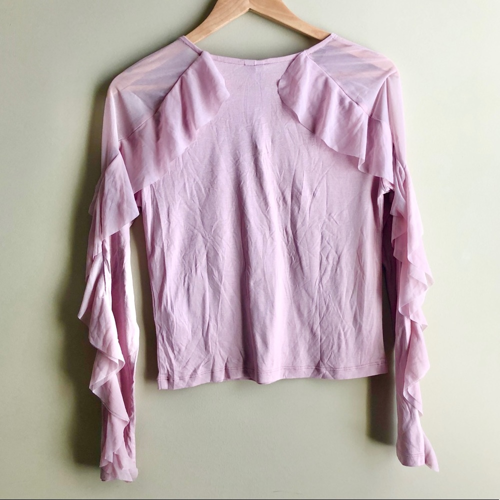 ASOS Top with Ruffle Sleeves - Picture 9 of 9